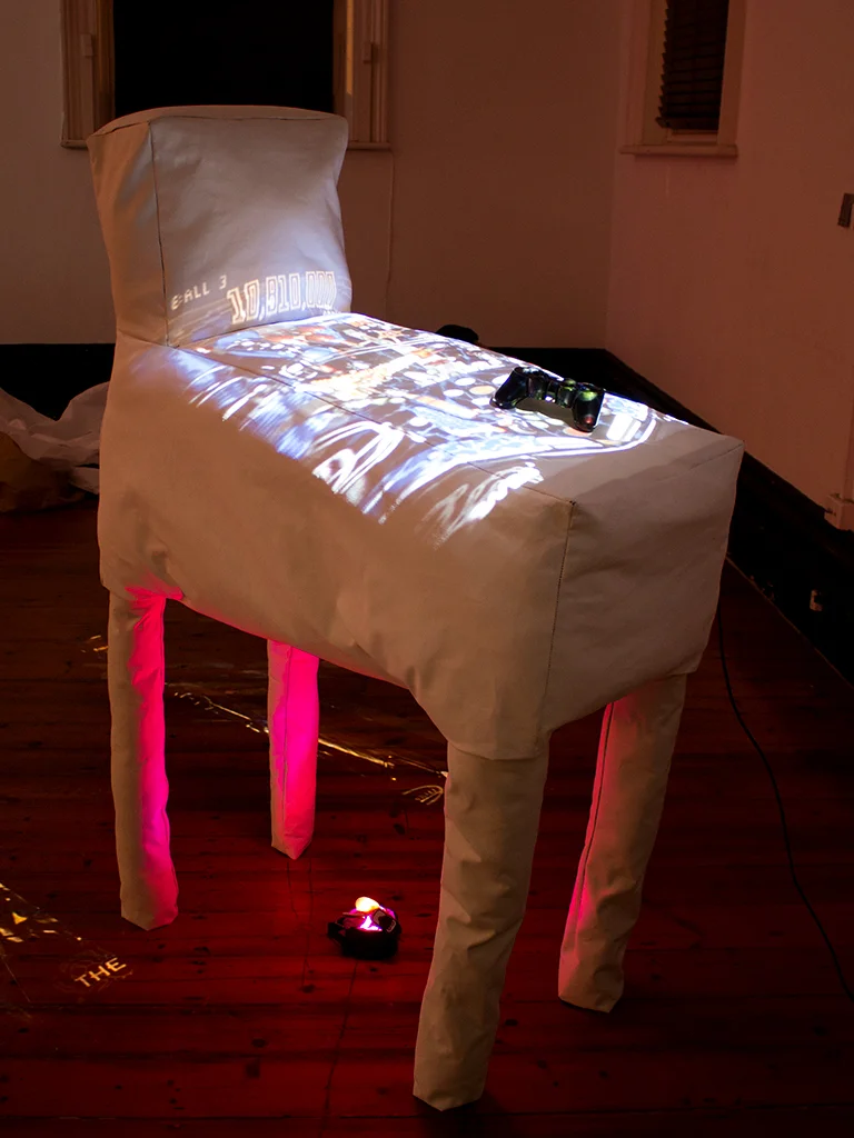 Soft Sculpture Pinball Machine