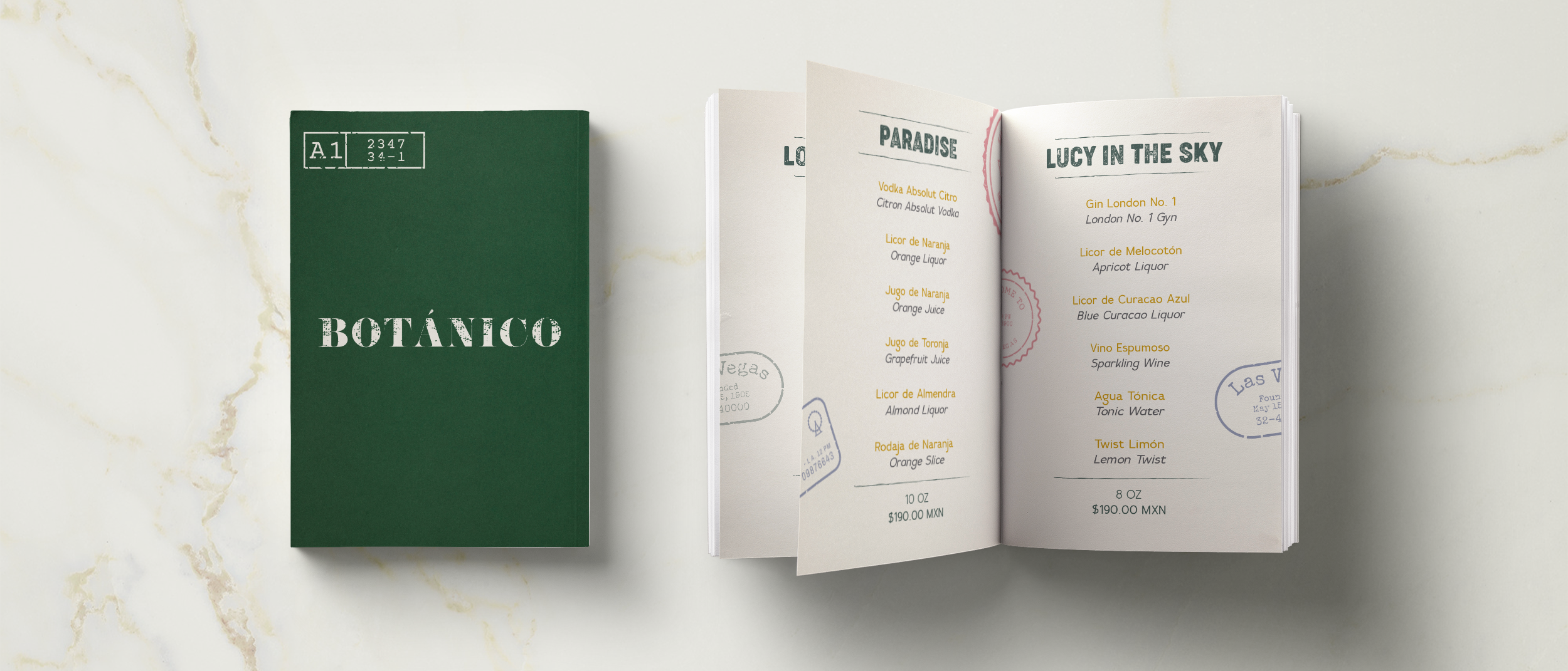 Mockup bebidas Botánico