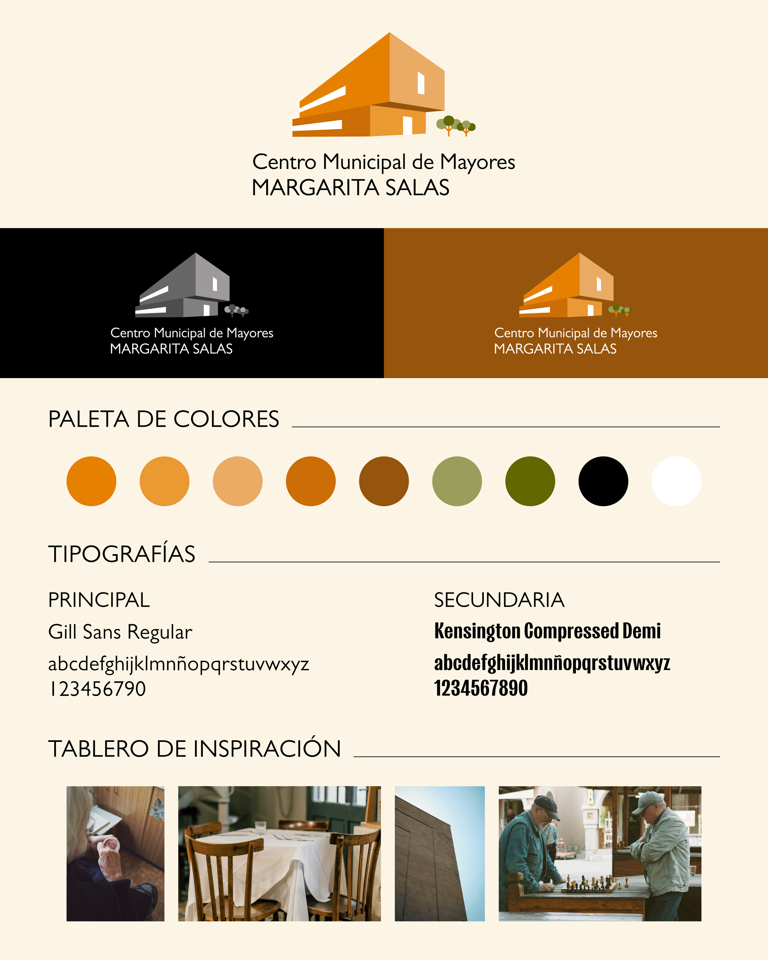 Moodboard Centro Municipal de Mayores