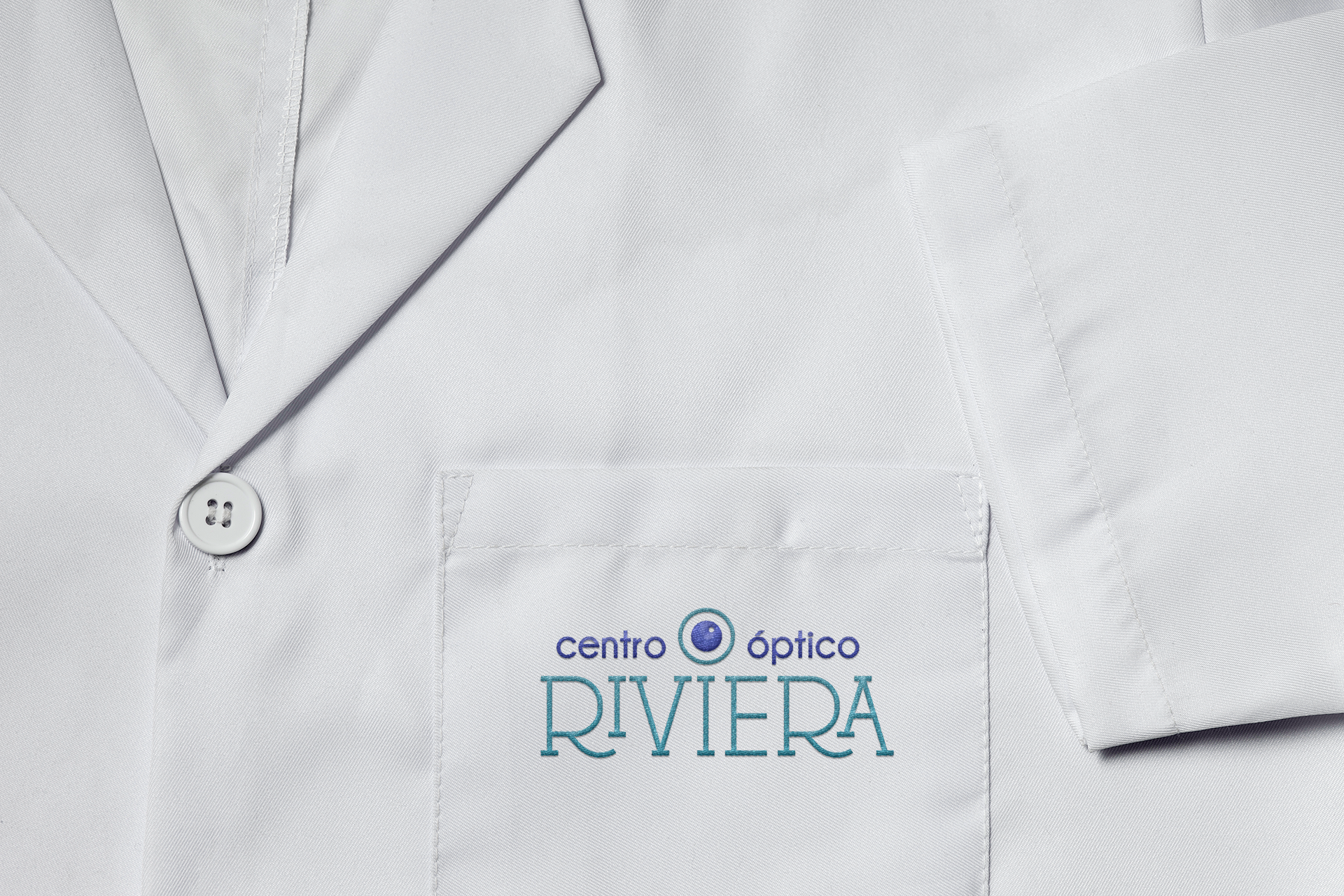 Mockup uniforme Centro Óptico Riviera