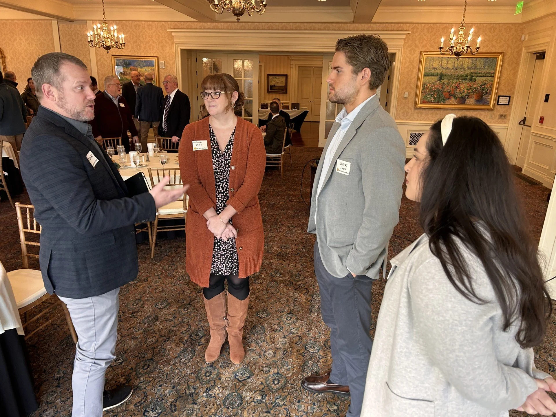 Capital University Students, Alumni and Leadership Attend First Merchants Bank Economic Forecast Event