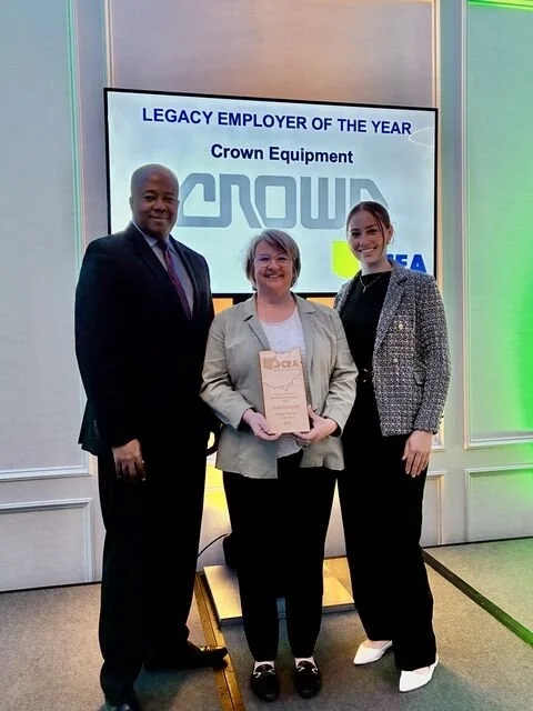 Congratulations to OCEA's 2026 Award Recipients - Crown Equipment and Carrie Hartsel of Ashland University