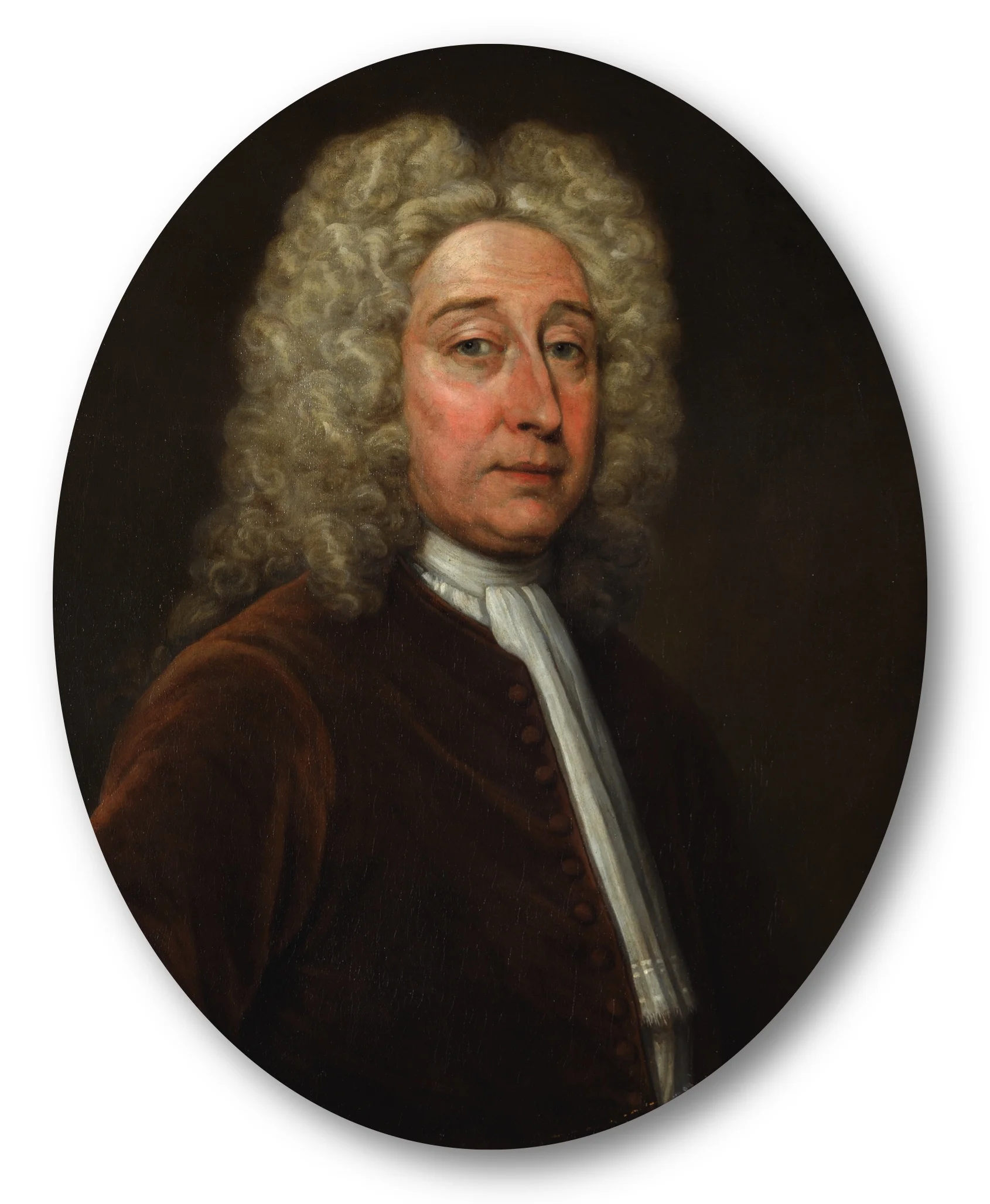 John Woodward, by an Unknown hand. Image (c) Department of Earth Sciences and Sedgwick Museum, University of Cambridge.
