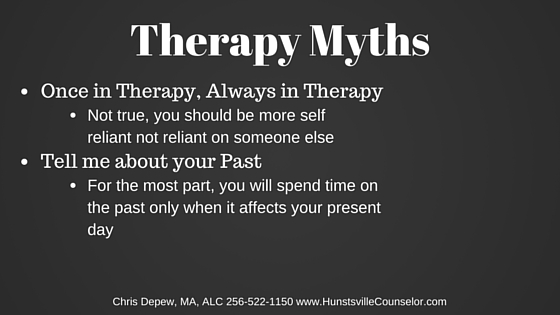 Therapy Myths, Counseling, Therapist, Counselor, Psychotherapy, 