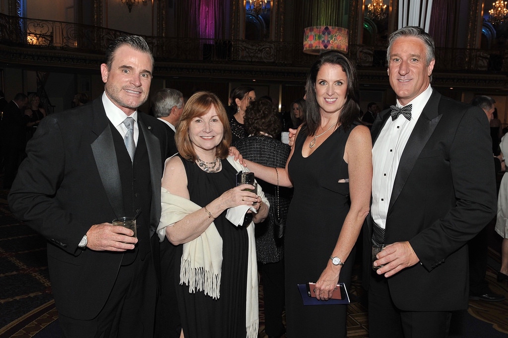 Dean Hervochon, Dr. Linda Rice, Heidi Berke and Steve Satek at Swedish Covenant Hospital's Annual Gala