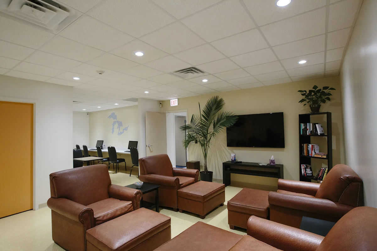 Movie Viewing Room at Great Lakes Clinical Trials