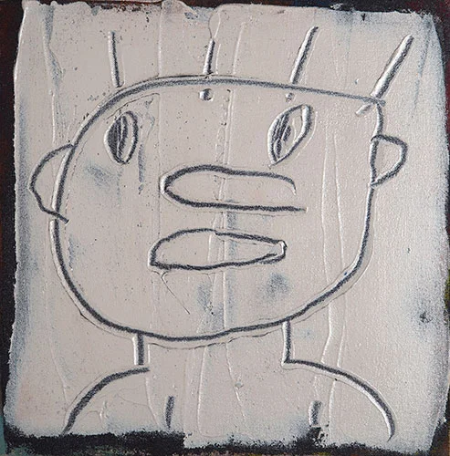 Uh Oh, 12"x12", acrylic on canvas, 2014