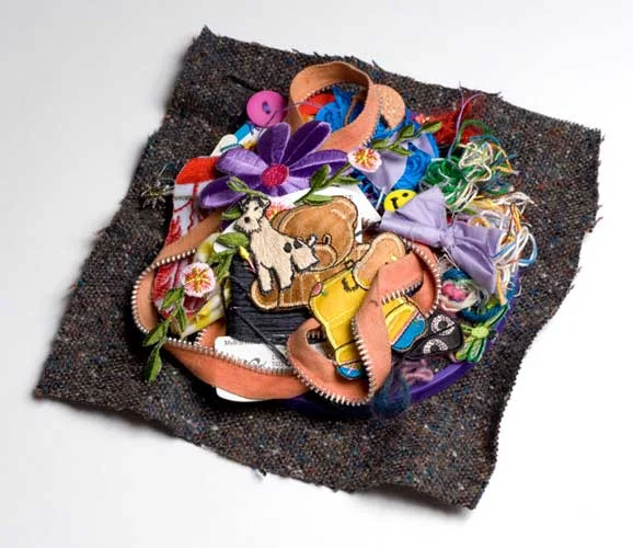 That Terrier Thing, 2009, sewing materials, 8x8x5"
