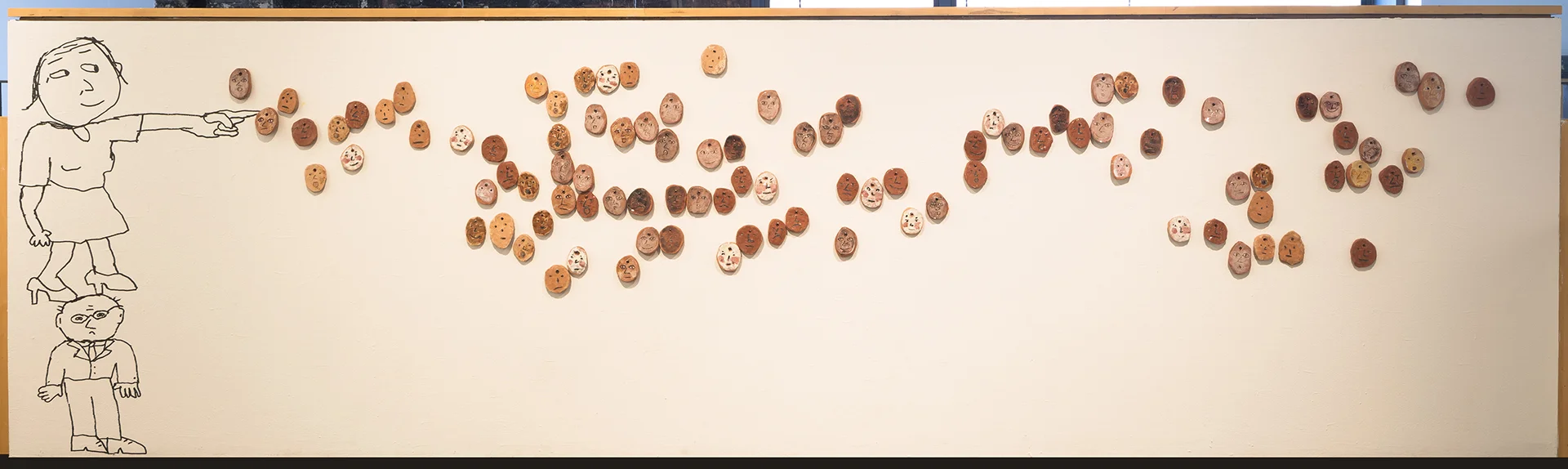 "Encounters", 2017, Solo Exhibition Installation, Creative Alliance, Baltimore, MD