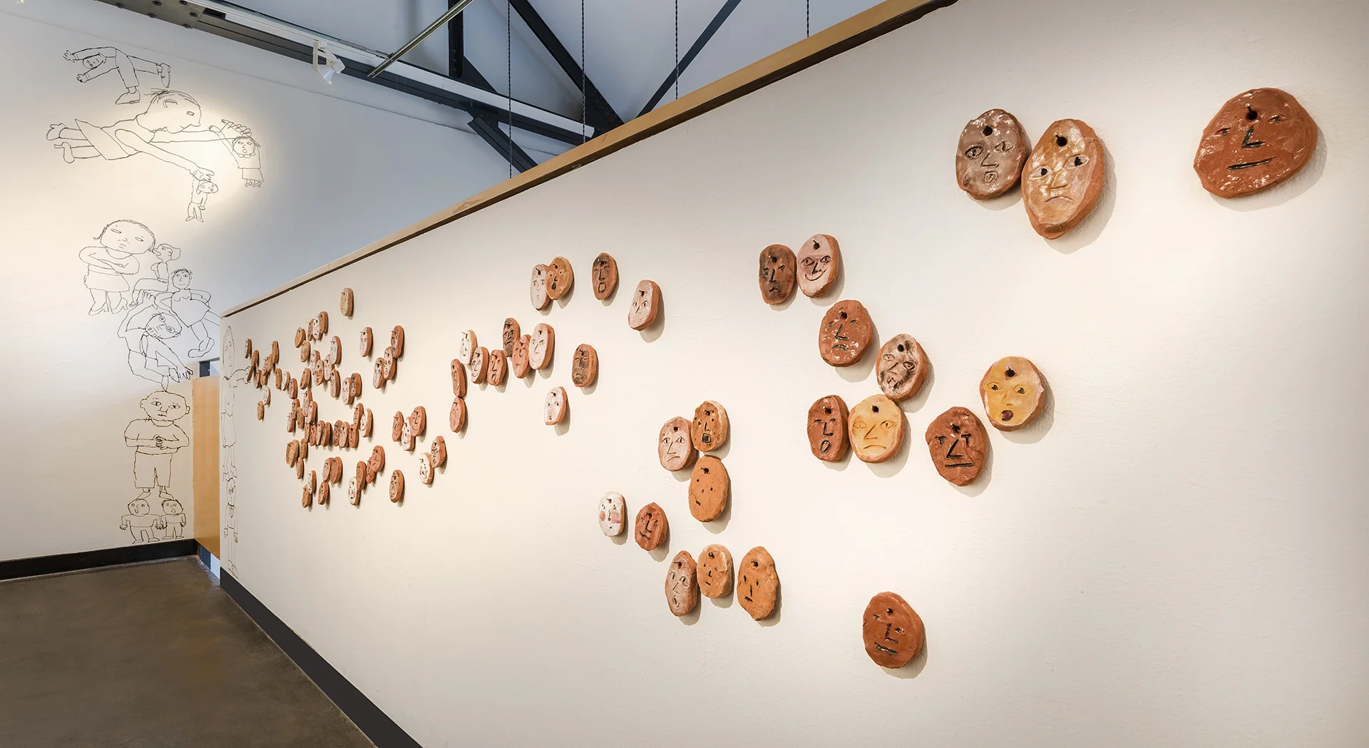 "Encounters", 2017, Solo Exhibition Installation, Creative Alliance, Baltimore, MD