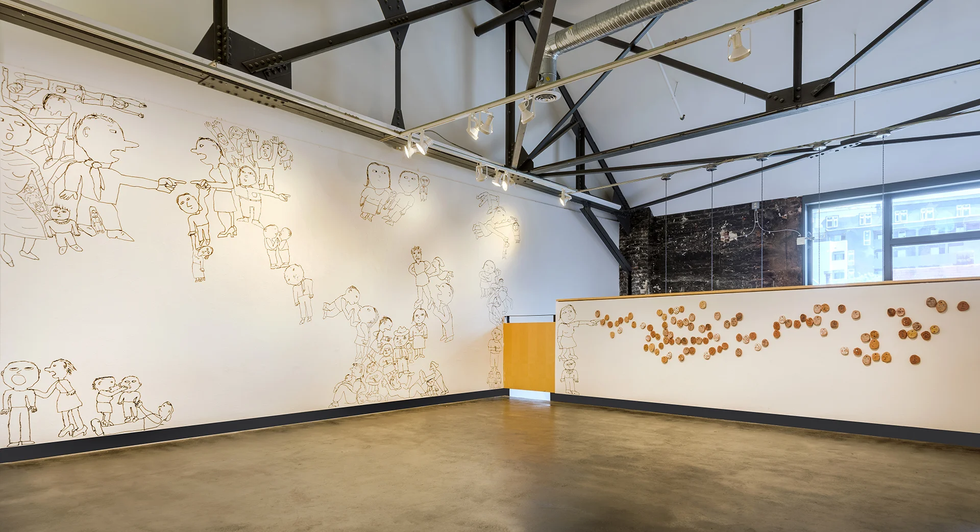 "Encounters", 2017, Solo Exhibition Installation, Creative Alliance, Baltimore, MD