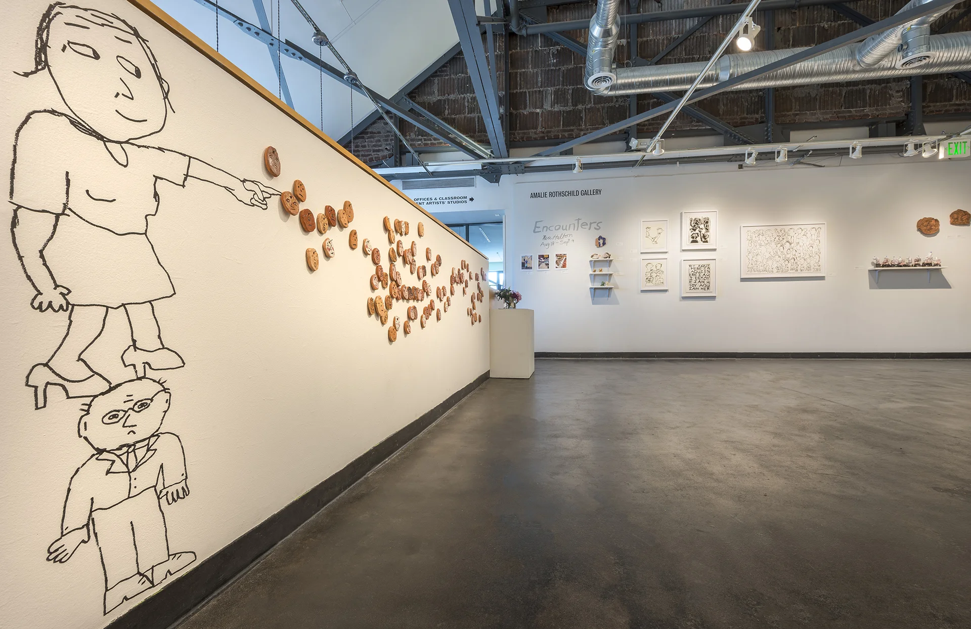 "Encounters", 2017, Solo Exhibition Installation, Creative Alliance, Baltimore, MD