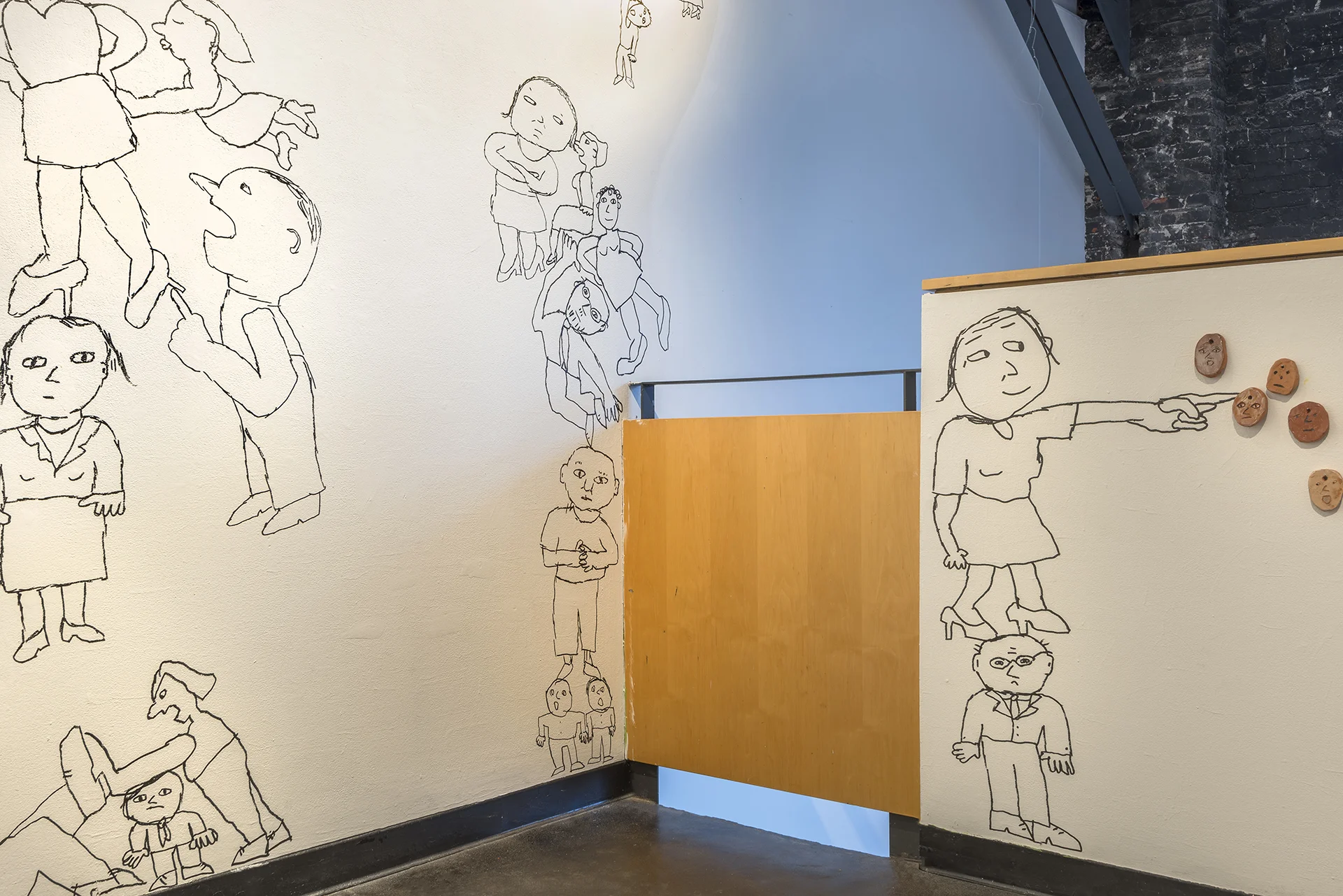 "Encounters", 2017, Solo Exhibition Installation, Creative Alliance, Baltimore, MD