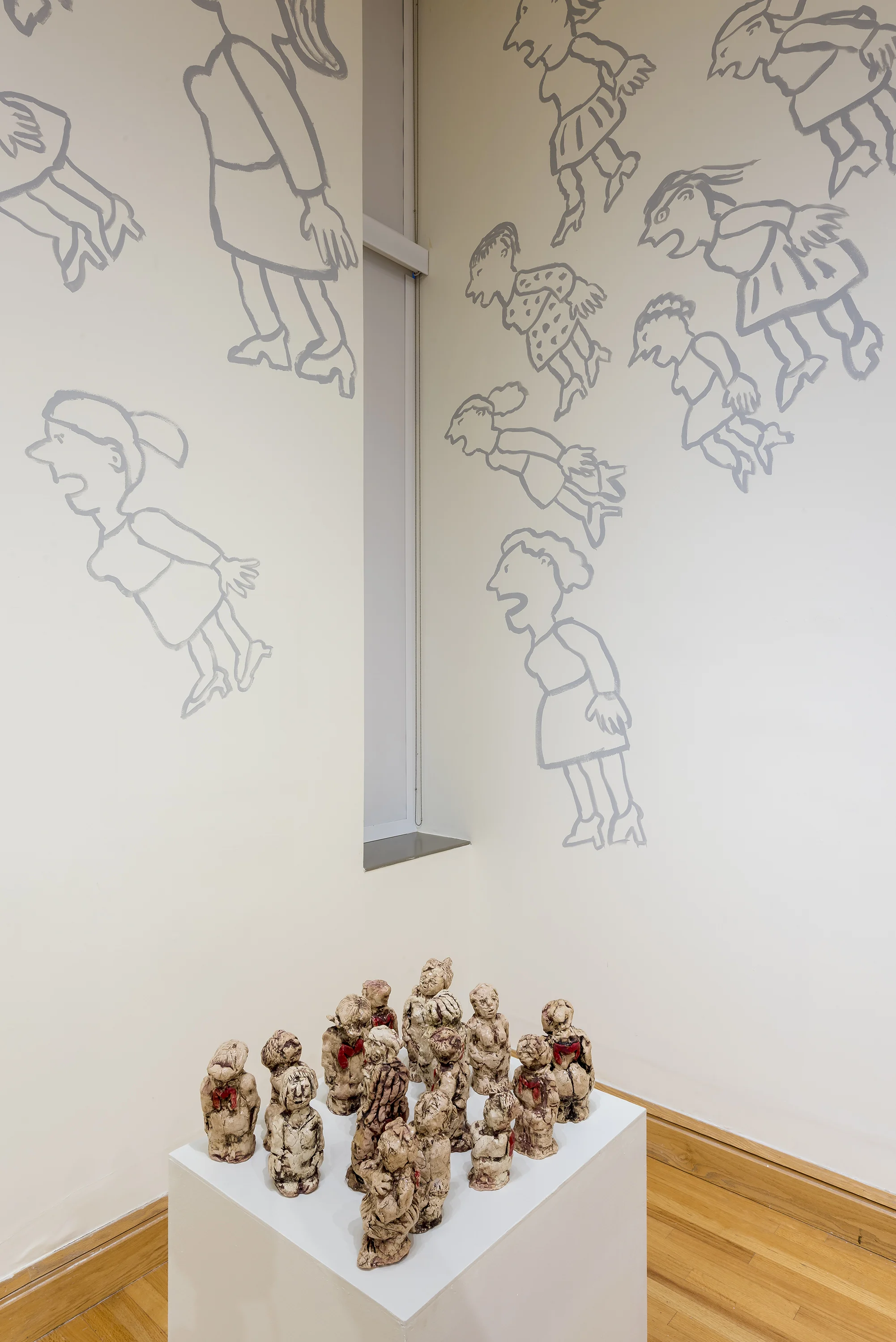 "Mad As Hell, Mia Halton", 2019, Solo Exhibition Installation, Stevenson University, MD