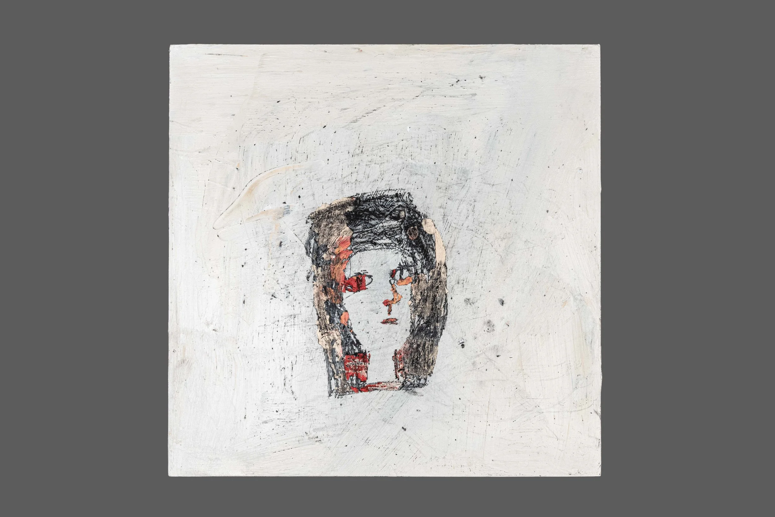 In the Mound 3, 12 x 12, Oil on Panel, 2026