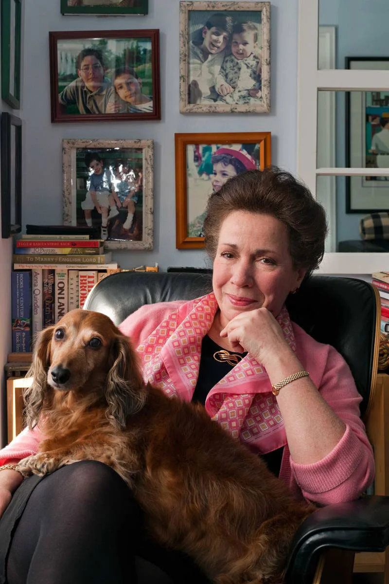 "Princeton Mom" Susan Patton in her home for New York Magazine 's The Cut, March 2014 Photo by Javier Sirvent