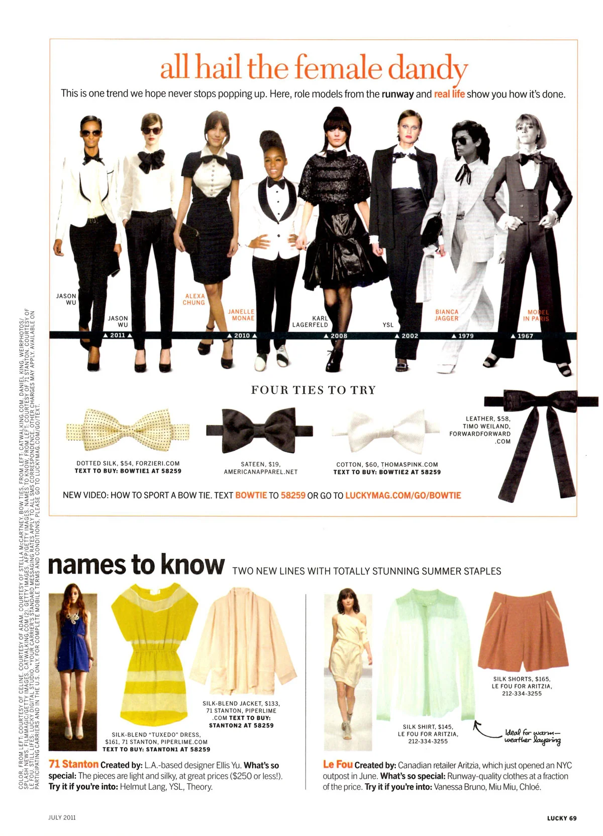Lucky Magazine July 2011