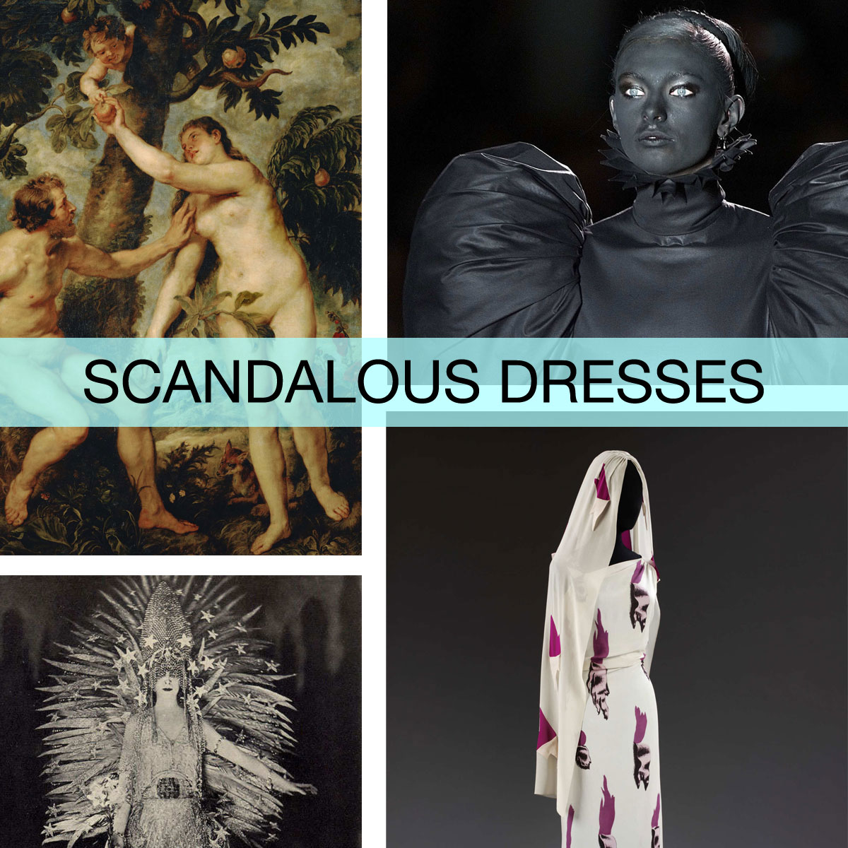   The 50 Most Scandalous Dresses in History  for  New York Magazine 's The Cut  August 2012 