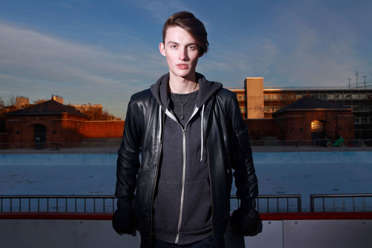 McCarren Park Ice Rink for New York Magazine 's The Cut, November 2013 Photos by Marisha Camp