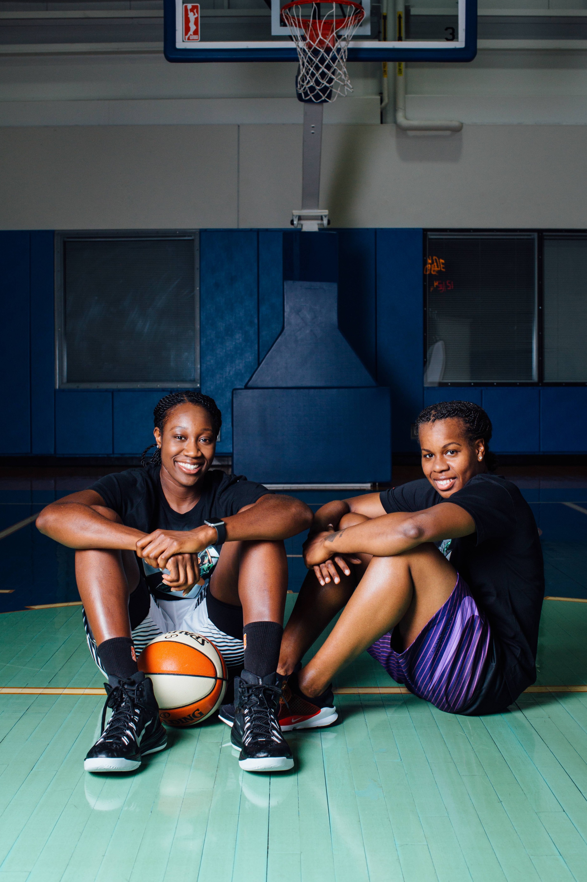  Tina Charles and Epiphanny Prince for New York Magazine's The Cut  Photo by  Stephanie Noritz . 