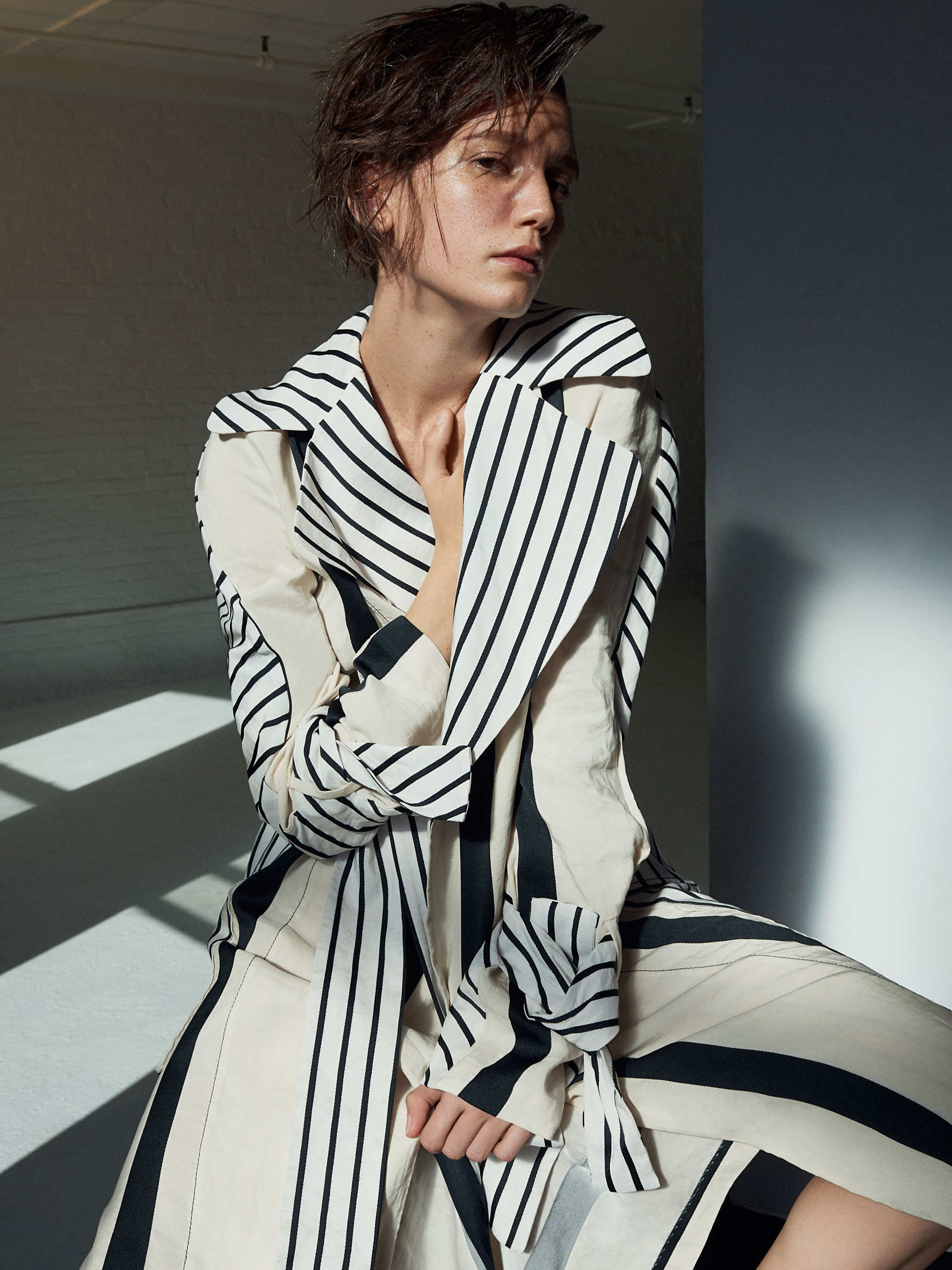 A Toughened Take on Ruffles and Sequins