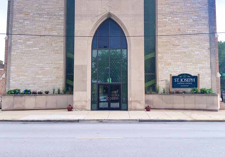 Rendition of SJ entrance as seen from Orleans.