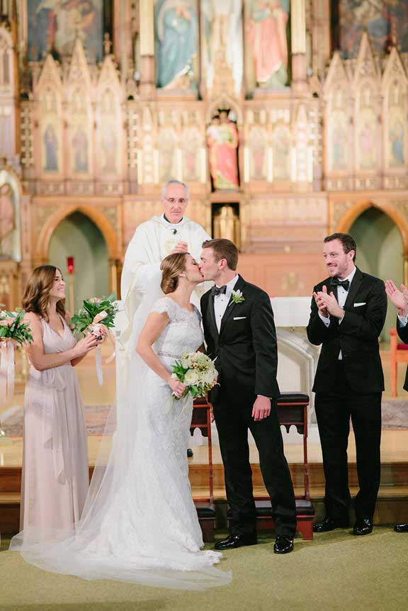 Immaculate Conception & St. Joseph Parishes Catholic wedding in Chicago