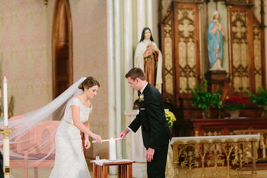   Immaculate Conception &amp; St. Joseph Parishes Catholic wedding &nbsp;in Chicago  