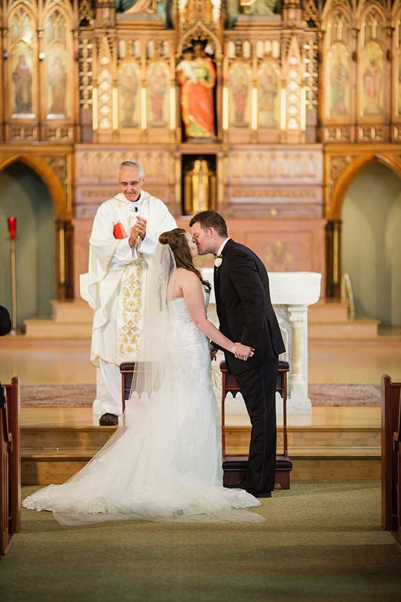 Immaculate Conception & St. Joseph Parishes Catholic wedding in Chicago