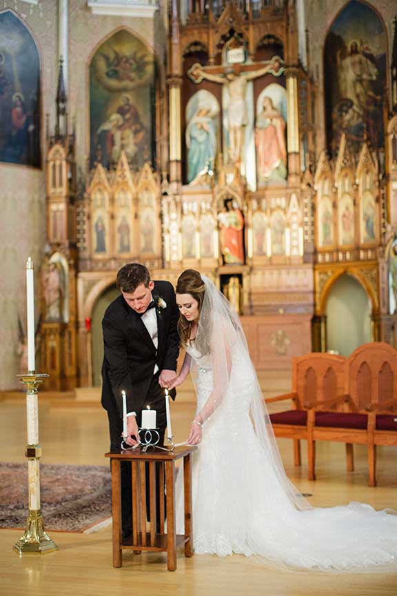 Immaculate Conception & St. Joseph Parishes Catholic wedding in Chicago