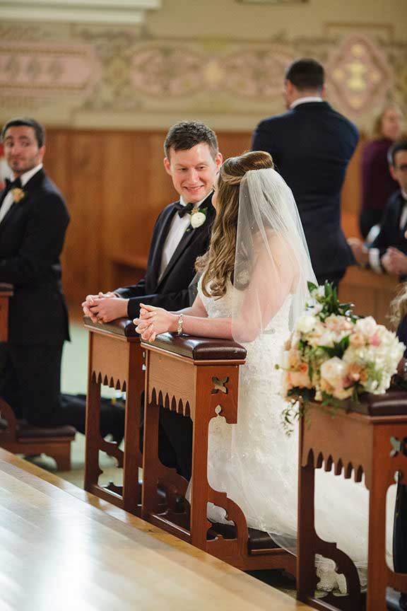 Immaculate Conception & St. Joseph Parishes Catholic wedding in Chicago