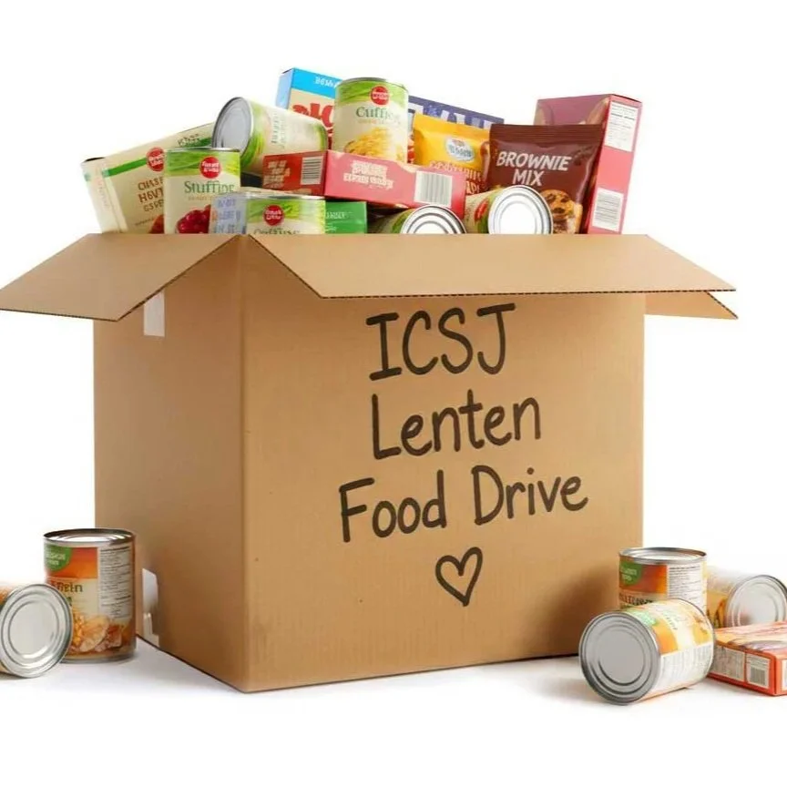 ICSJ's Lenten Food Drive