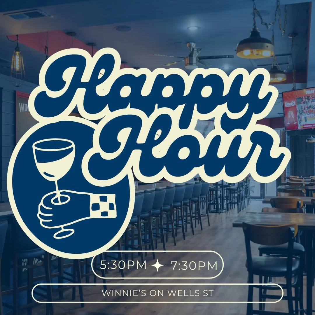 TOMORROW 3/11🍻 We can&rsquo;t wait to try out Winnie&rsquo;s, our new neighbors on Wells! Come meet other ICSJ young adults after work. See you there!