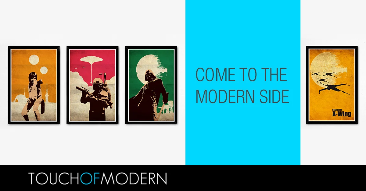 Banner advertisement for Touch of Modern