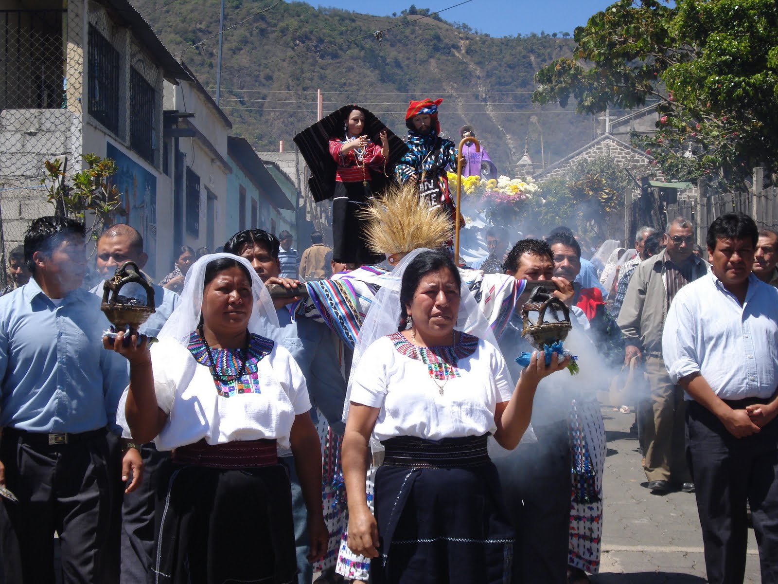 Religious procession in San Juan