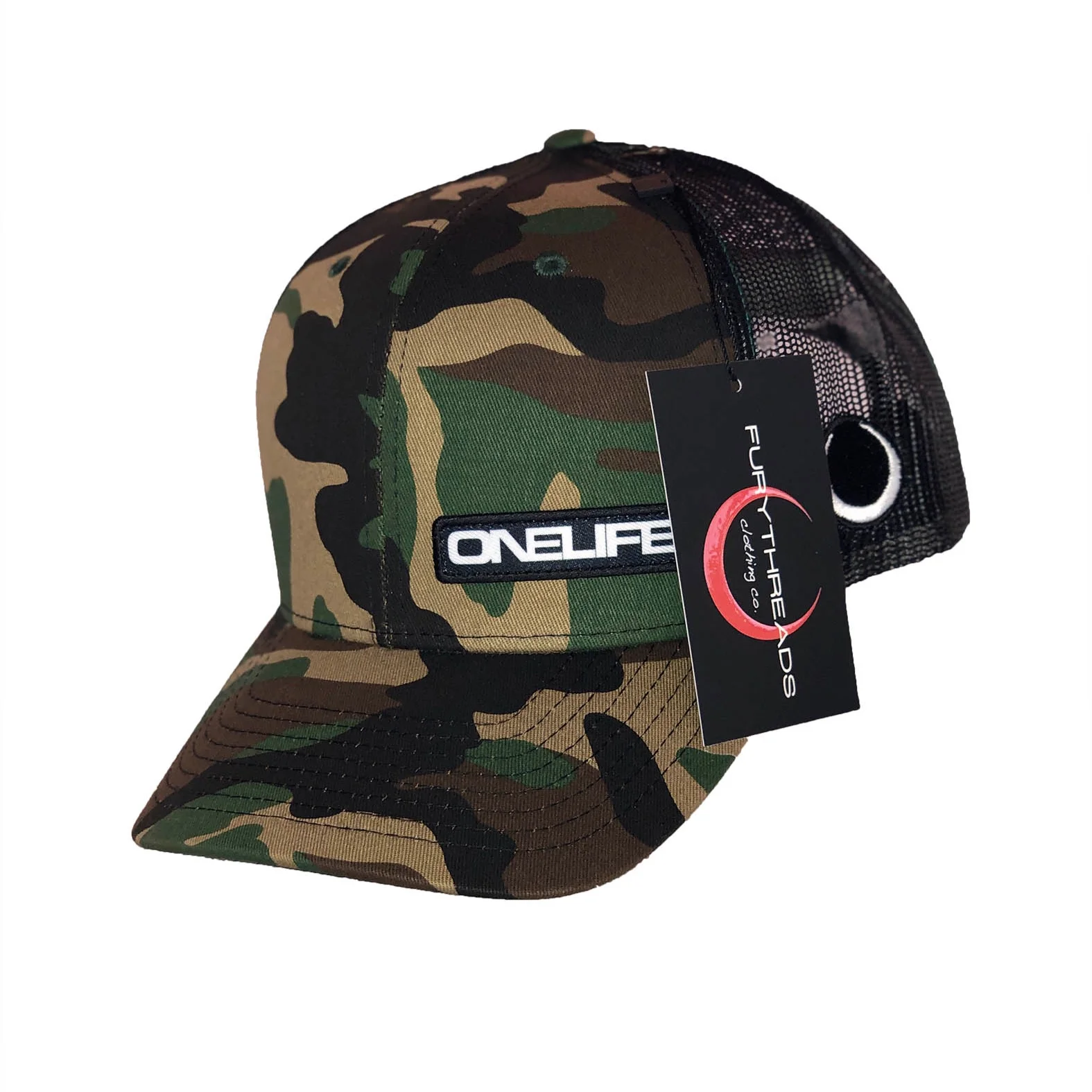 Woodlands Camo/Black SnapBack