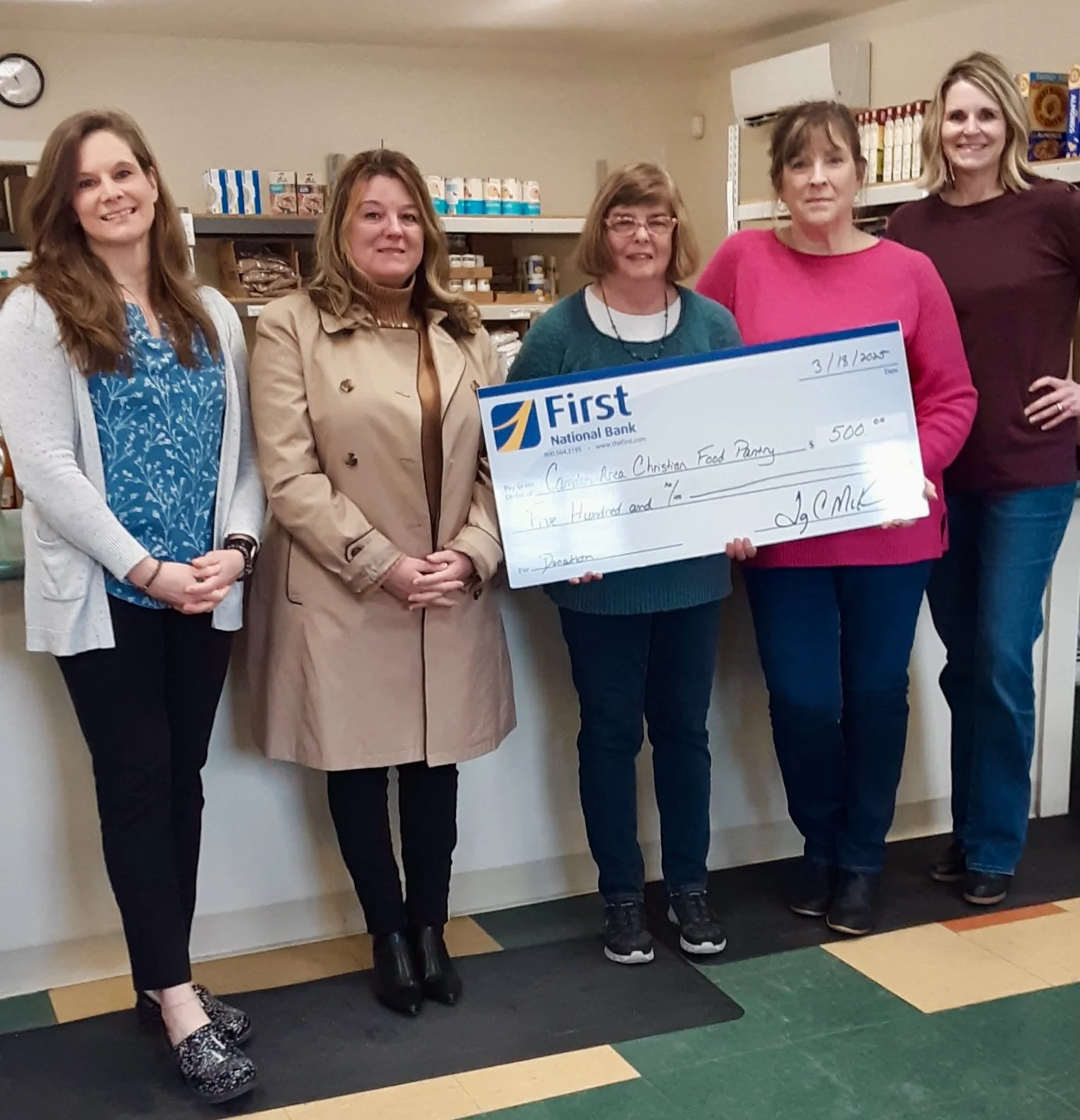 Local Banks Support CACFP