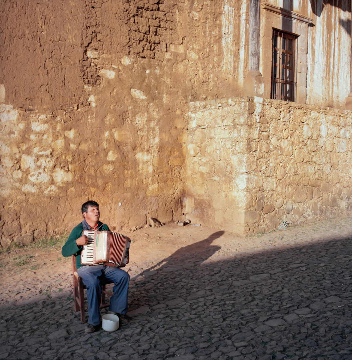 Accordion Player, Michoacán, México 1986