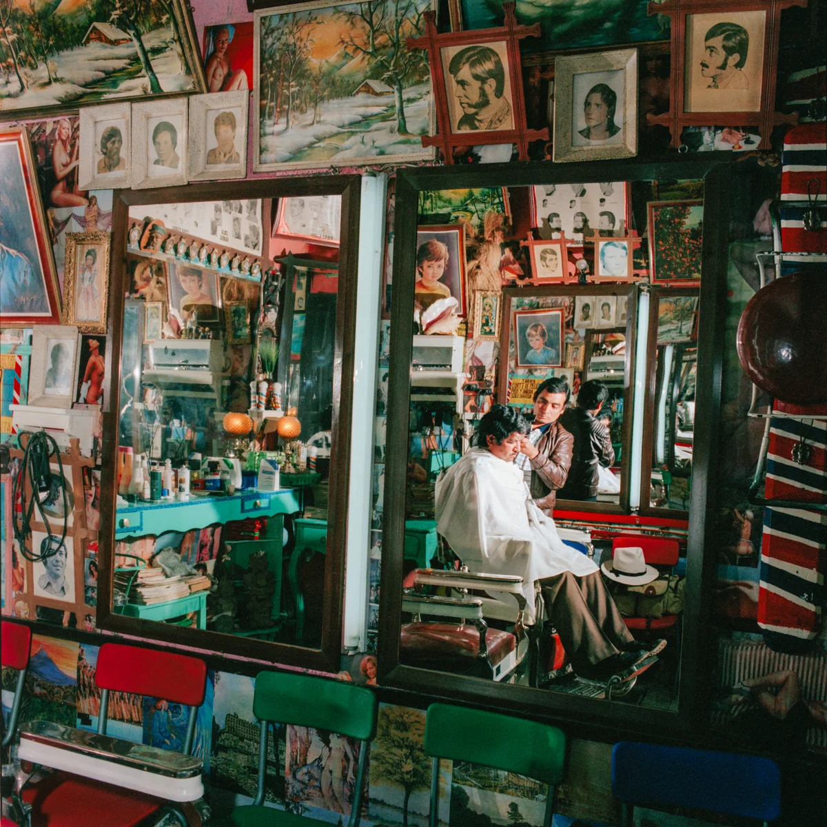 Barbershop, San Cristobal de las Casas, Chiapas, México 1985
