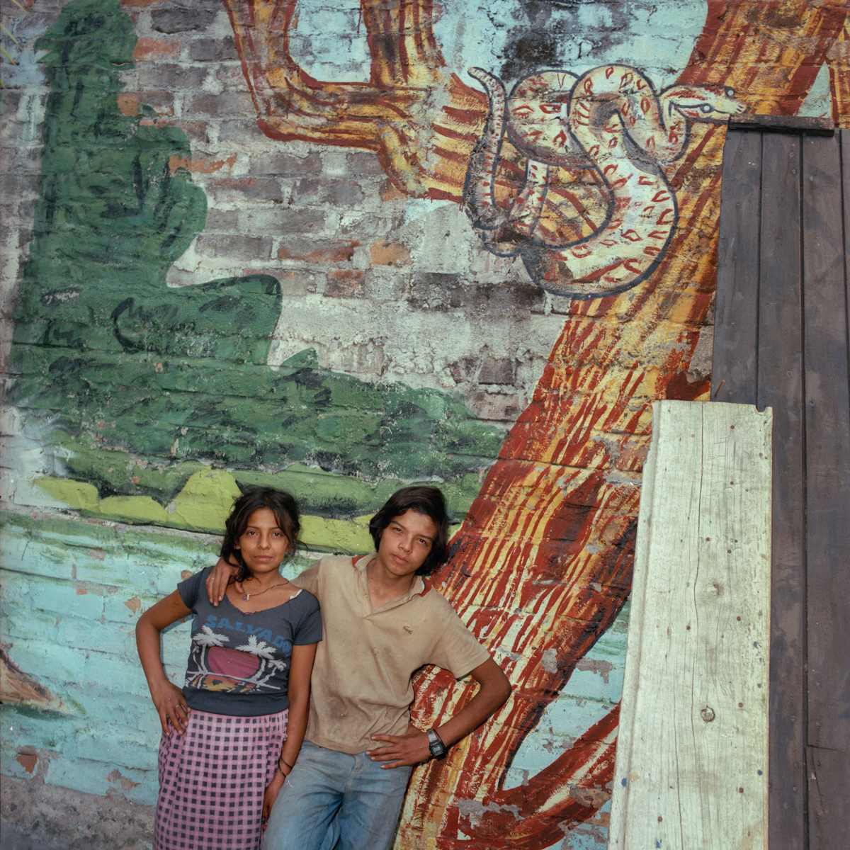 Homeless Couple, El Salvador 1987