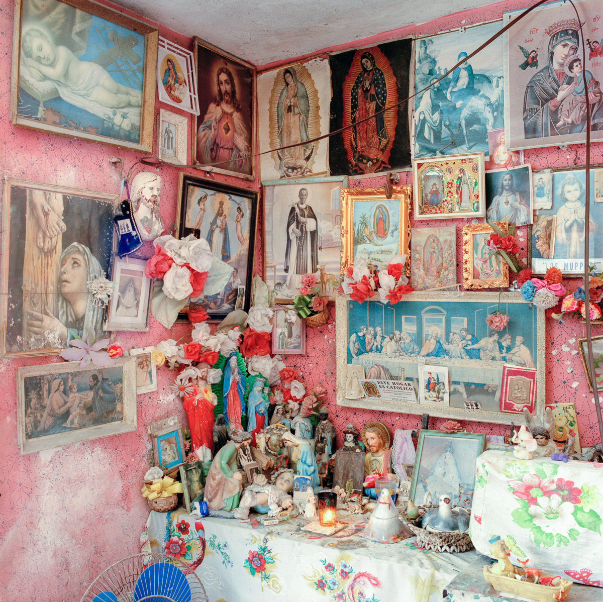 Doña Paula's Bedroom, Isla Mujeres, Quintana Roo, México 1989