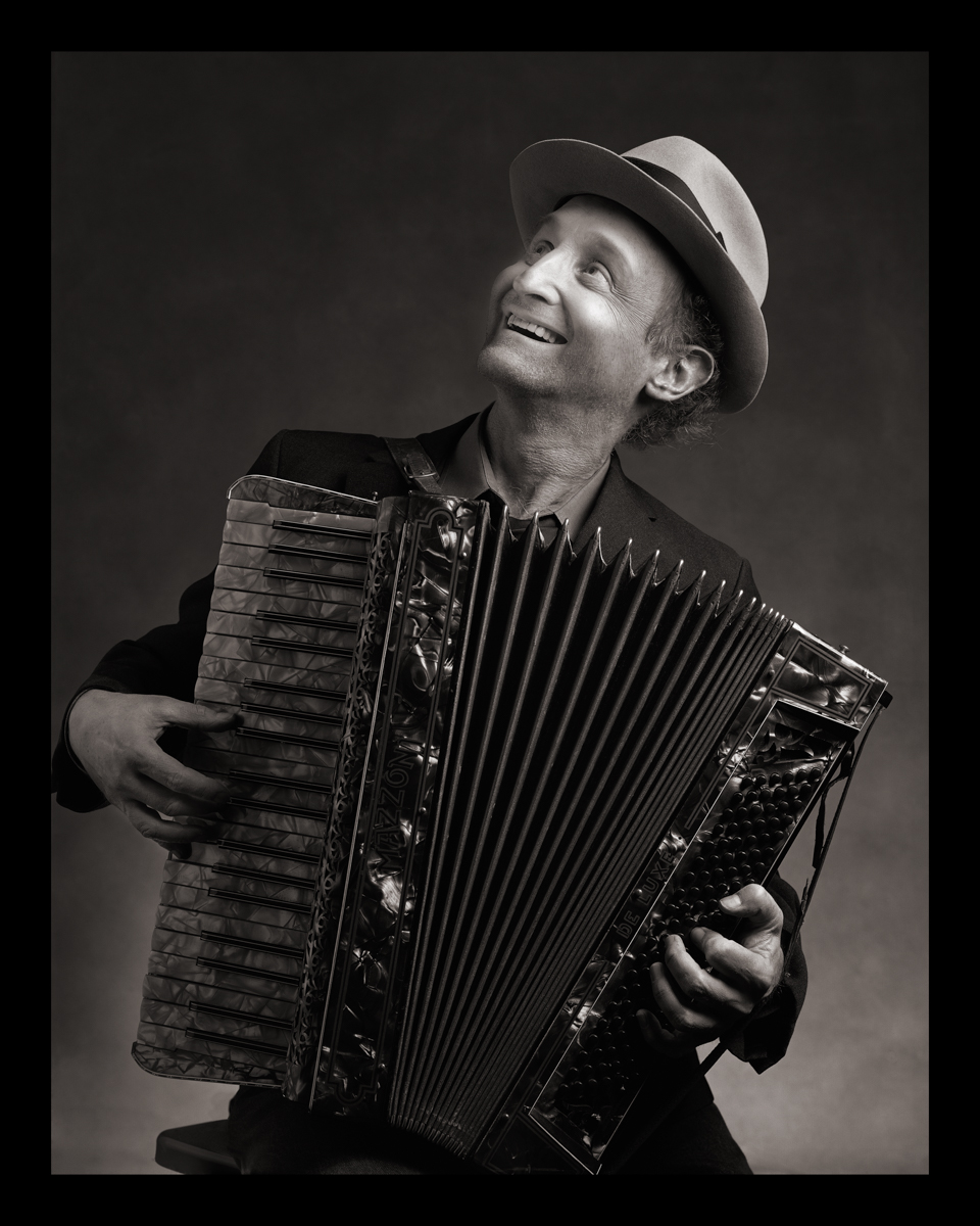 Self-Portrait as Szmul Goldstein (Accordion-The Goldstein Brothers Klezmer Band) b. Poland, 1900s d. Argentina, 1960s