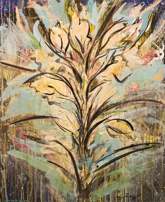 2013 Flowers for Susan 24″ x 36″ sold