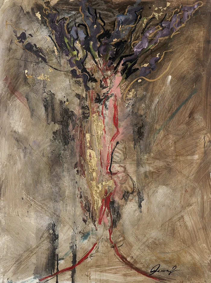 2010 Lilac Orgasm oil on panel 36″ x 48″
