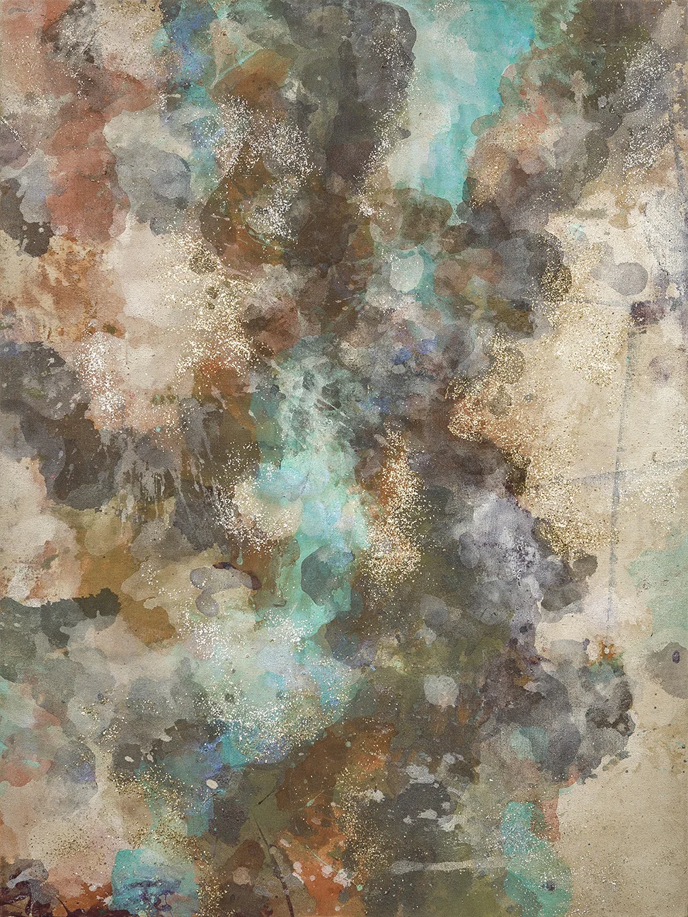 2014 Taos Camo 30"x 40" acrylic on canvas