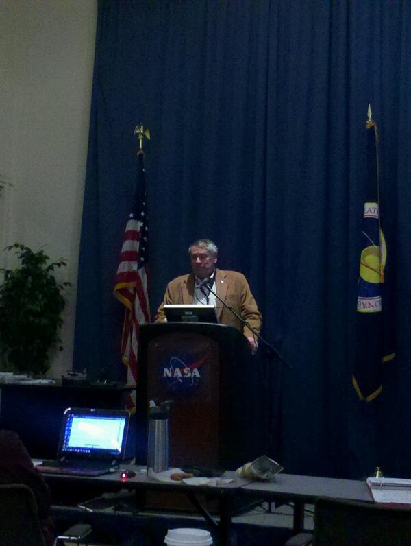 Pete Worden, Director of NASA Ames (Pic credit @AEM_MX)