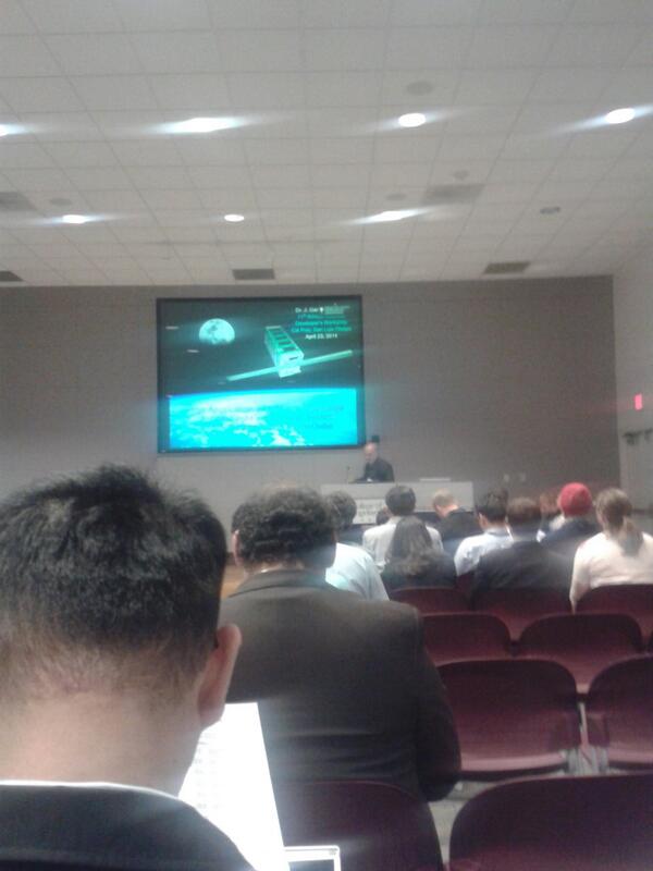Dr Jernigan talking T-LogoQube