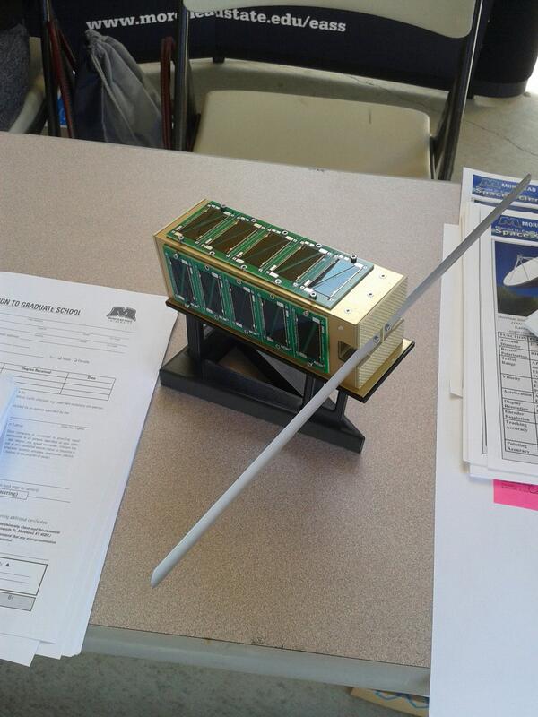 Model of T-Logoqube on display at the MSU Table