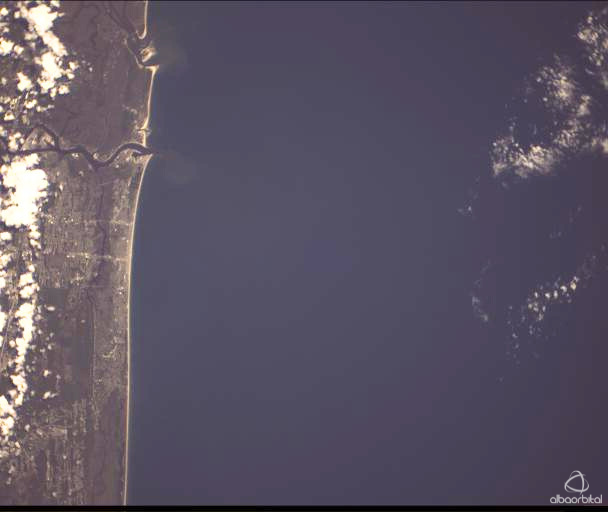 June 2025 - U2Q – Jacksonville Beach, FL - Earth Pointing Test at 1/4 Resolution