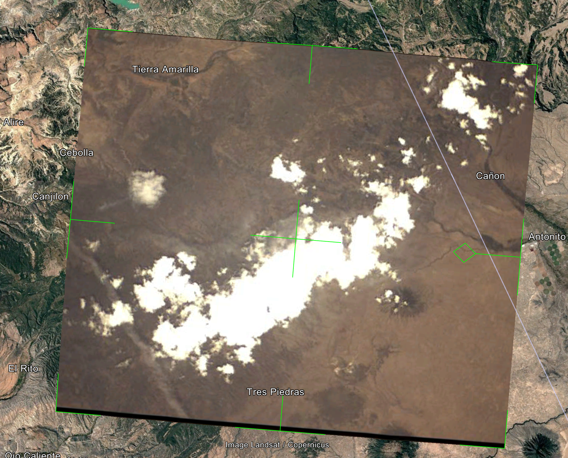 July 2025 - Google Map Overlay - U2Q - New Mexico